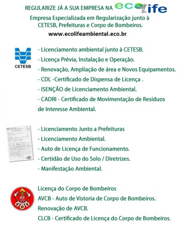 Licenciamentos Ambientais de Aterro Sanitário Jardim Monte Verde - Licenciamento Ambiental de Mineração